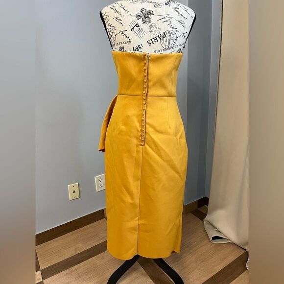 Elliatt Reception Cascade Ruffle Coctail Strapless Dress NWT - Picture 2 of 13